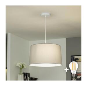 Brilagi - LED Lustr na lanku CERIA 1xE27/40W/230V pr. 45 cm šedá EG300171+EG781042