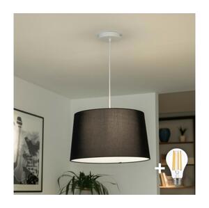Brilagi - LED Lustr na lanku CERIA 1xE27/40W/230V pr. 45 cm černá EG300171+EG781044
