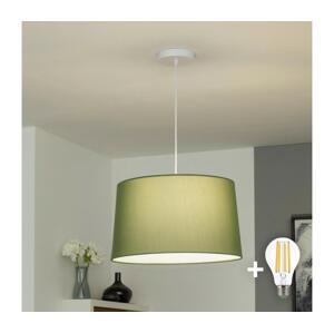 Brilagi - LED Lustr na lanku CERIA 1xE27/40W/230V pr. 45 cm zelená EG300171+EG781045