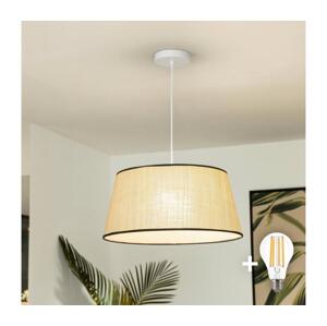 Brilagi - LED Lustr na lanku CERIA 1xE27/40W/230V pr. 50 cm béžová EG300171+EG781084