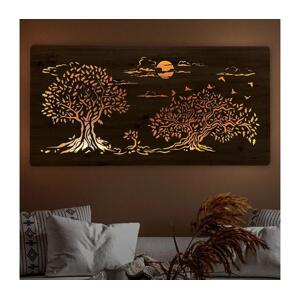 Li-Go 5307/DUB2 - LED Stmívatelná nástěnná dekorace LED/24W/230V 120x60 cm dub 5307/DUB2