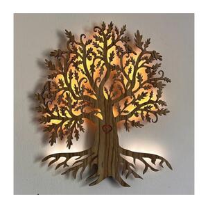 Li-Go 5747/DUB2 - LED Nástěnná dekorace LED/10W/230V 45x55 cm dub 5747/DUB2