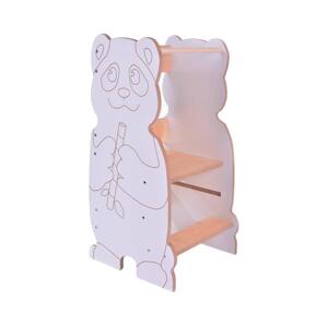 AVETO CZ Učící věž PANDA bílá/javor