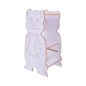 AVETO CZ Učící věž BEAR bílá