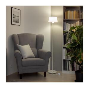 Brilagi - LED Stojací lampa CERIA 1xE27/40W/230V pr. 25 cm bílá EG300182+EG781032