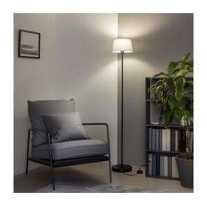 Brilagi - LED Stojací lampa CERIA 1xE27/40W/230V pr. 25 cm šedá/černá EG300181+EG781033