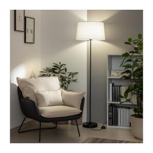 Brilagi - LED Stojací lampa CERIA 1xE27/40W/230V pr. 45 cm bílá/černá EG300181+EG781041