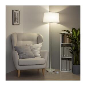 Brilagi - LED Stojací lampa CERIA 1xE27/40W/230V pr. 45 cm bílá EG300182+EG781041