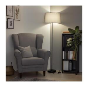 Brilagi - LED Stojací lampa CERIA 1xE27/40W/230V pr. 45 cm šedá/černá EG300181+EG781042