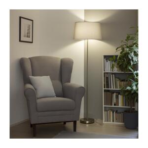 Brilagi - LED Stojací lampa CERIA 1xE27/40W/230V pr. 45 cm šedá/matný chrom EG300183+EG781042