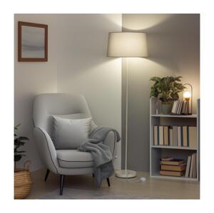 Brilagi - LED Stojací lampa CERIA 1xE27/40W/230V pr. 45 cm šedá/bílá EG300182+EG781042