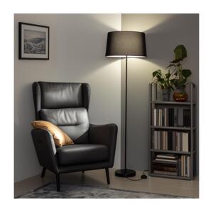 Brilagi - LED Stojací lampa CERIA 1xE27/40W/230V pr. 45 cm černá EG300181+EG781044