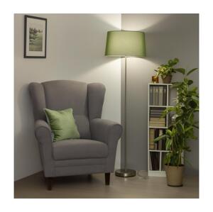 Brilagi - LED Stojací lampa CERIA 1xE27/40W/230V pr. 45 cm zelená/matný chrom EG300183+EG781045