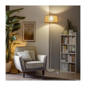 Brilagi - LED Stojací lampa CERIA 1xE27/40W/230V pr. 35 cm béžová/bílá EG300182+EG781083