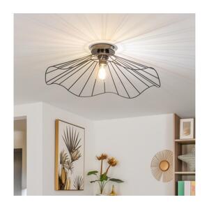 Brilagi - LED Přisazený lustr CERIA WIRE 1xE27/40W/230V pr. 60 cm černá EG300175+EG300156