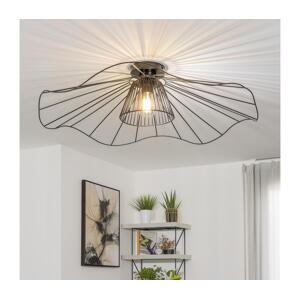 Brilagi - LED Přisazený lustr CERIA WIRE 1xE27/40W/230V pr. 80 cm černá EG300175+EG300157+EG300162