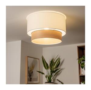 Brilagi - LED Přisazený lustr CERIA 1xE27/40W/230V pr. 50 cm bílá/béžová EG300175+EG781089