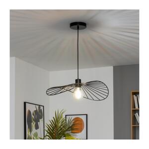 Brilagi - LED Lustr na lanku CERIA WIRE 1xE27/40W/230V 40x56 cm černá EG300169+EG300148