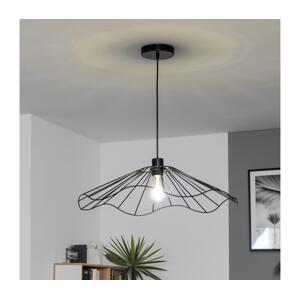 Brilagi - LED Lustr na lanku CERIA WIRE 1xE27/40W/230V pr. 60 cm černá EG300169+EG300156