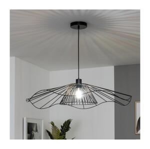 Brilagi - LED Lustr na lanku CERIA WIRE 1xE27/40W/230V pr. 80 cm černá EG300169+EG300157+EG300163