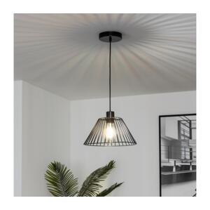 Brilagi - LED Lustr na lanku CERIA WIRE 1xE27/40W/230V pr. 30 cm černá EG300169+EG300163