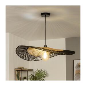 Brilagi - LED Lustr na lanku CERIA BOHO 1xE27/40W/230V pr. 50 cm černá/hnědá EG300169+EG781092