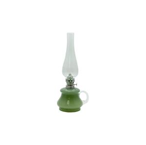 Floriánova huť Petrolejová lampa TEREZA 34 cm lesní zelená