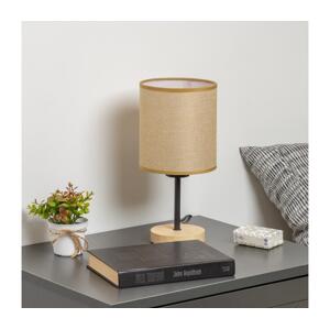 Brilagi - Stolní lampa NUBILA WOOD 1xE27/25W/230V dub/světle hnědá BG1567+BG1584