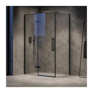 Ravak - Sprchový kout COOL 110x80 cm černá 1xRK0278+1xRK0275