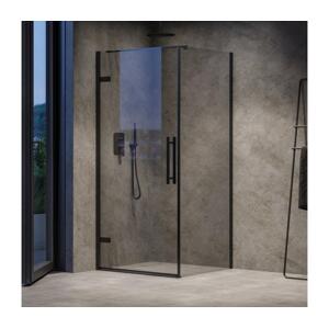 Ravak - Sprchový kout COOL 100x100 cm černá 1xRK0278+1xRK0281