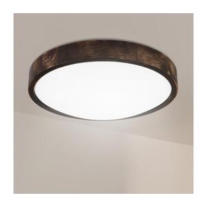 Brilagi - LED Stropní svítidlo CARVALHO SLIM SMOKEY LED/36W/230V dub pr. 37,5 cm LD.PD-8.2