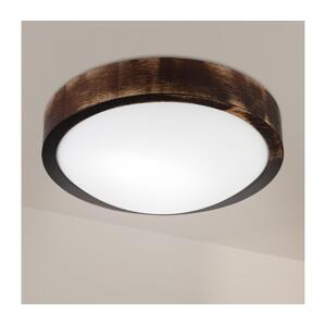 Brilagi - Stropní svítidlo CARVALHO SLIM SMOKEY 1xE27/60W/230V dub pr. 27,5 cm LD.PD-8.1