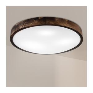 Brilagi - Stropní svítidlo CARVALHO SLIM SMOKEY 3xE27/60W/230V dub pr. 47,5 cm LD.PD-8.3