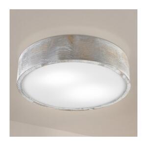 Brilagi Brilagi - Stropní svítidlo PINO 2xE27/15W/230V borovice/stříbrná pr. 37,5 cm