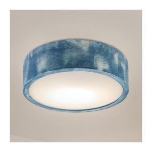 Brilagi - Stropní svítidlo PINO 1xE27/15W/230V borovice/modrá pr. 27,5 cm LD-PD-6.1