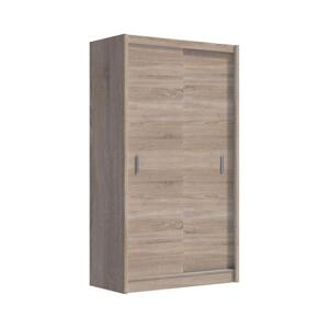 Šatní skříň s posuvnými dveřmi SAPHIRA 150x215 cm dub sonoma