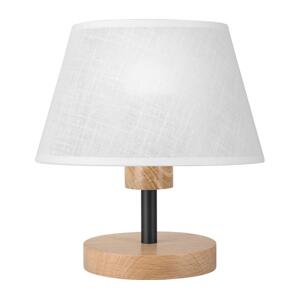 Brilagi Brilagi - Stolní lampa ANTHONY 1xE27/60W/230V dub/bílá