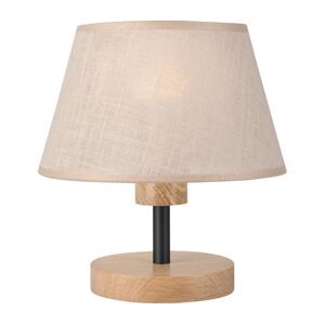Brilagi Brilagi - Stolní lampa ANTHONY 1xE27/60W/230V dub/béžová