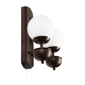 Brilagi Brilagi - Nástěnné svítidlo COTTAGE 2xG9/40W/230V buk