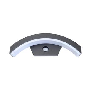 Brilagi Brilagi - LED Venkovní nástěnné svítidlo se senzorem ARCELO LED/8W/230V IP54