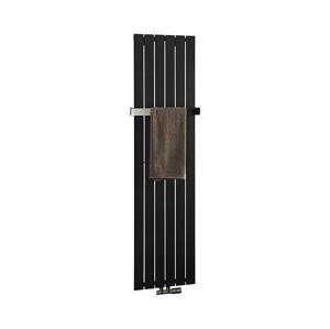 Sapho - Koupelnový radiátor COLONNA 910W/230V 45x180 cm černá IR147