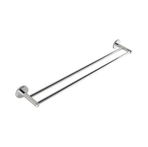 Aqualine Aqualine - Nástěnný věšák na ručníky SAMBA 12x64,5 cm lesklý chrom