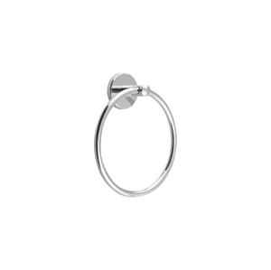 Aqualine Aqualine - Nástěnný věšák na ručníky SAMBA pr. 15,5 cm lesklý chrom