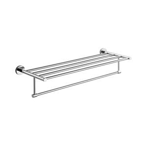 Aqualine Aqualine - Nástěnný věšák na ručníky SAMBA 21x62,5 cm lesklý chrom