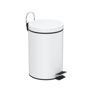 Aqualine Aqualine - Odpadkový koš SIMPLE LINE 3 l matná bílá