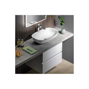 Sapho - Deska pod umyvadlo AVICE 150x49,5 cm šedá/cement AV157