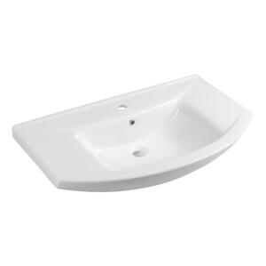 Aqualine - Zápustné umyvadlo ZERO 86x50 cm keramika/bílá 6085