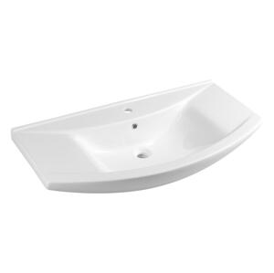 Aqualine - Zápustné umyvadlo ZERO 97x51 cm keramika/bílá 6095