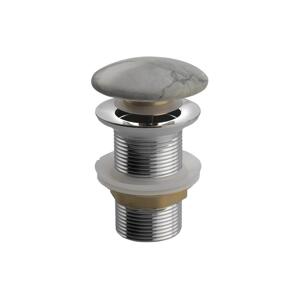 Sapho - Umyvadlová výpusť Click-Clack DALMA pr. 6,7 cm grigio MM713