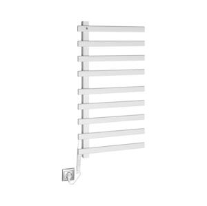 Sapho Sapho - Elektrický sušák na ručníky ELCOR 128W/230V 92 cm matná bílá levá